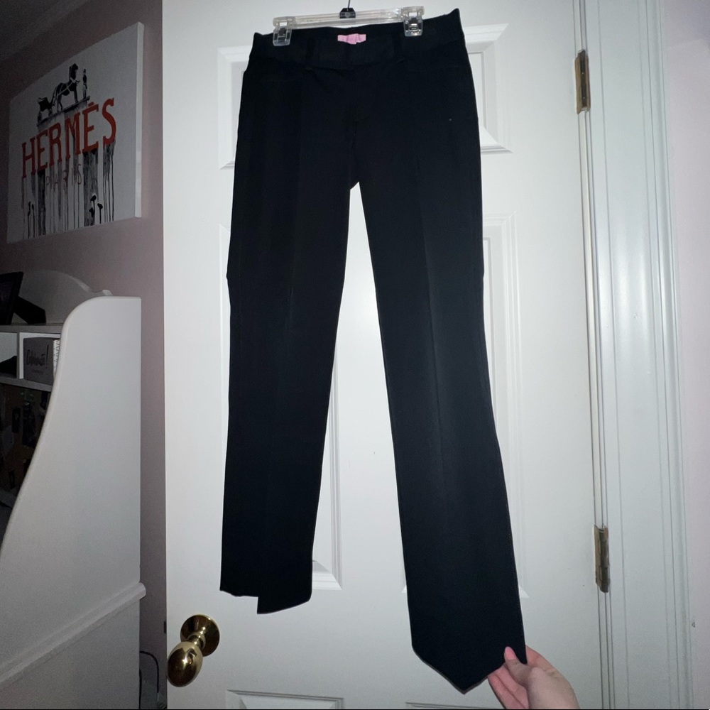 Lily Pulitzer black work pants